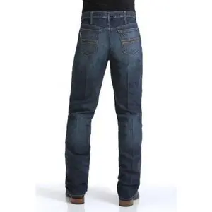 Cinch Men's Silver Label Jeans-Dark Stonewash