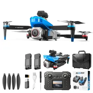 Foldable Remote Control Drone for Adults with HD Camera, Optical Flow Positioning, Brushless Motor, 360° Flip, FPV Quadcopter, Beginner-Friendly Drone
