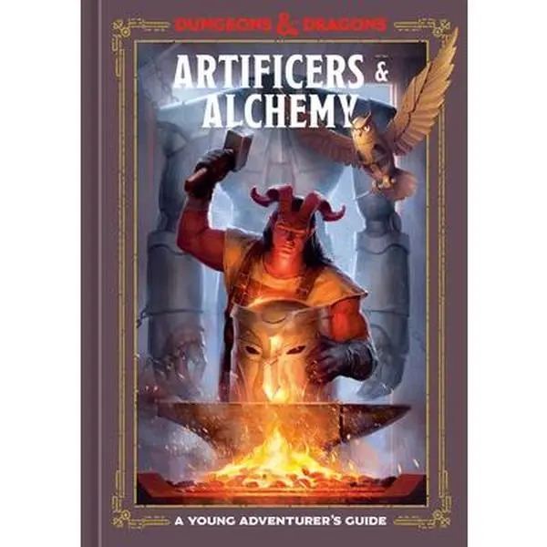 10 Speed Press Fantasy Role-Playing Hardcover Book: Dungeons & Dragons - Artificers & Alchemy - A Young Adventurer's Immersive Guide by Jim Zub, 0.85 lbs, 8.4" h x 5.9" l x 0.6" w, Detailed Illustrations