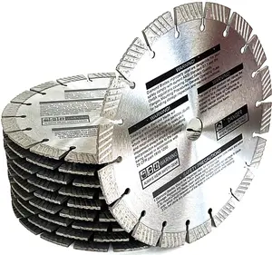 9'' Diamond Blade for concrete fits Milwaukee 2786-20 M18 Fuel 9" Cut-Off Saw (10PK)