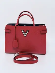 Pre-owned Louis Vuitton Leather Shoulder Bags Twist Tote Shoulder Handbag Top Handle Bag LV327Fei