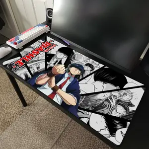 Mash Burnedead Mashle Magic and Muscles Anime Desk Mat Mousepad 31.5" x 15.5"