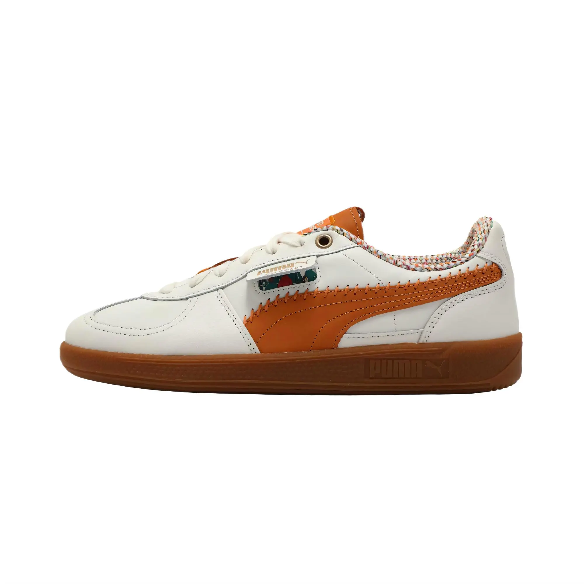Squid Game x Puma Palermo Genuine Leather Low-Top Casual Shoe - Unisex Trainer with Comfort, Cushioning | Stylish Footwear for Daily Wear
