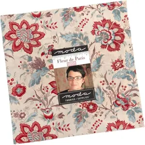 Fleur de Paris Layer Cake®, 42 10-inch Precut Fabric Quilt Squares By French General