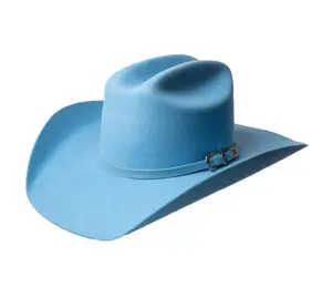 Tailor Hat "The Rider" Sky Blue Wool Cowboy Hat