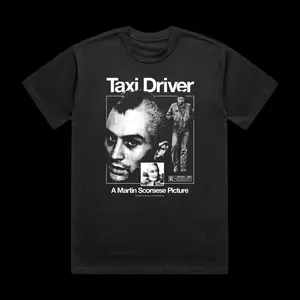 [Sale up to 30%] + [FREE SHIP] Taxi Driver T-Shirt Retro 90s Movie Graphic Tee Unisex Short Sleeve Shirt