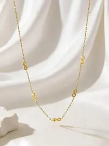 Luxury Infinity Symbol Necklace, Elegant Jewelry Accessory, Perfect Gift for Women and Girls, Ideal for Daily Wear and Special Occasions