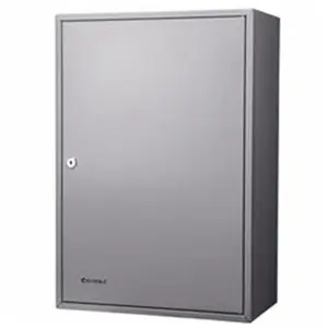 Barska CB13238 300 Position Adjustable Key Cabinet with Key Lock - Grey Barska CB13238 300 Position Adjustable Key Cabinet with Key Lock - Grey
