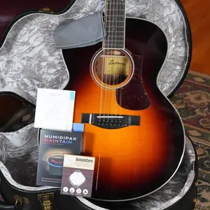 Eastman AC330E-12-SB Sitka/Mahogany Jumbo 12-String Sunburst Guitar w/LR Baggs Pickup #3425
