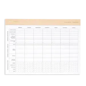 Wellness Tracker Notepad