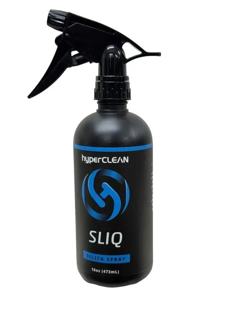 hyperCLEAN SLIQ 2.0 Silica Ceramic Detail Spray - Automotive Waterless Spray Wax, Paintwork Cleaner, UV-Protective Coating, Streak-Free Finish, Superior Gloss for Car Care & Luxurious Detailing
