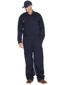 Hawx Men's Fr Solid Coveralls Short - Hxfrfa24p24-Nvy-Sh