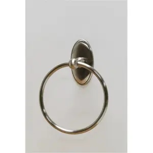 Residential Essentials  Towel Ring- Satin Nickel
