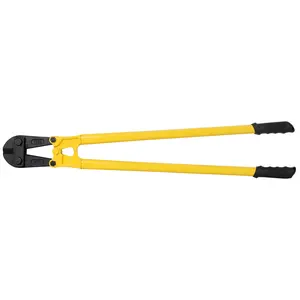 42" Heavy-Duty Medium Bolt Cutter for Fence, Steel Wire, Chain, Screws, Rivets & Medium Padlocks, Ergonomic Soft Rubber Grip Handle