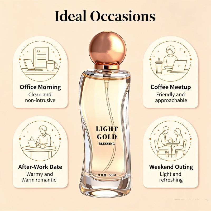 Women's Natural Spray Perfume, 1.7oz/50ml Floral-Fruity-Woody Scent, Long Lasting Perfumes for Everyday Wear & Date Night, Confidence-Boosting Light Fragrance