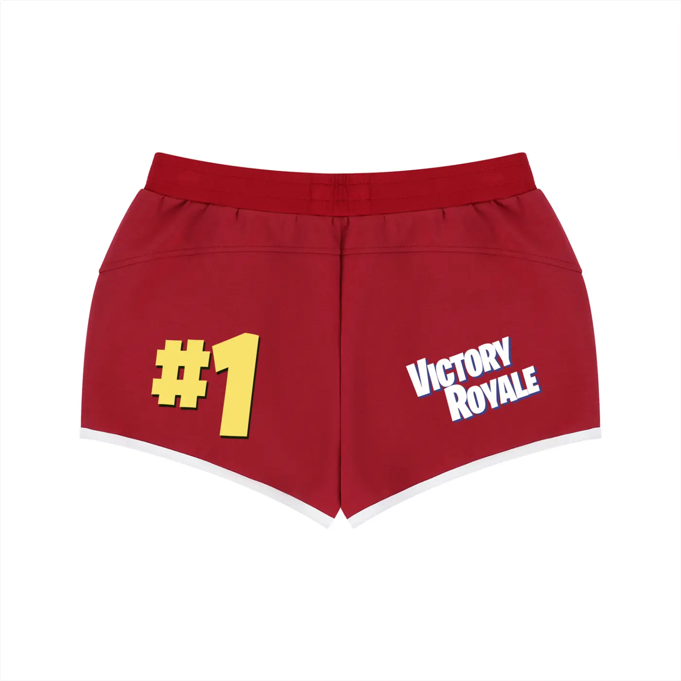 #1 Victory Royale Retro Contrast Binding Shorts