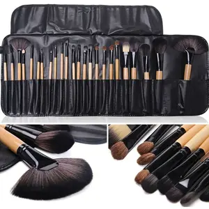 Gift Bag Of  24 pcs Makeup Brush Sets Professional Cosmetics Brushes Eyebrow Powder Foundation Shadows Pinceaux Make Up Tools