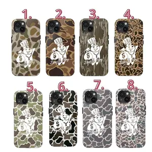 Retro Dough Boy Camo Collection Tough 2-piece Phone Case