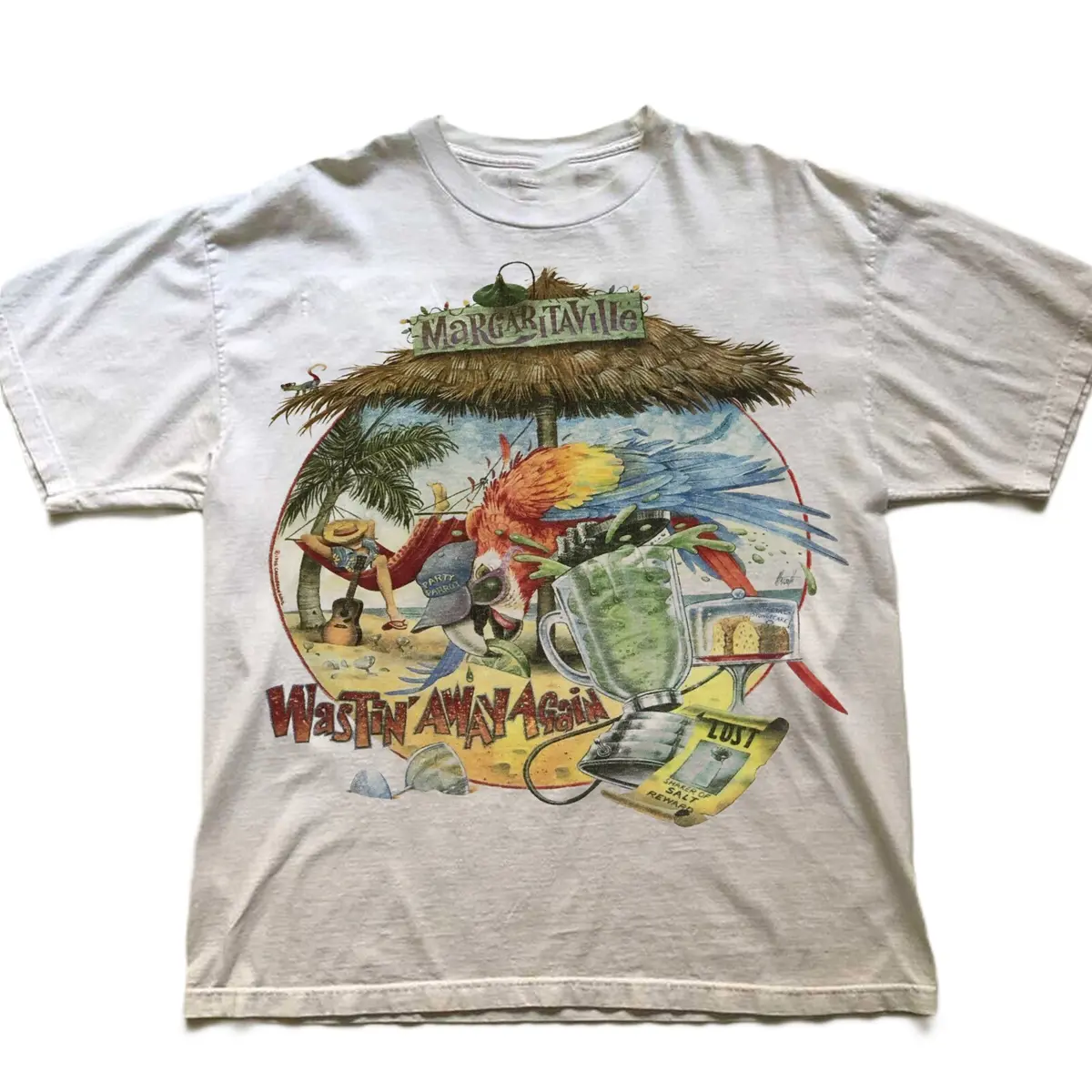 Margaritaville Jimmy Buffett T-Shirt Size S-3XL For Fans One Side Unisex Cotton T-Shirt Menswear Top Tee jimmy buffet