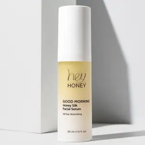 Hey Honey Good Morning Honey Silk Facial Serum - Lightweight Hydrating Makeup Primer  Radiance Hydrator