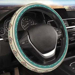 Western Steering Wheel Cover Cute Universal 15 Inch  Accessories Protector for Women Fit Auto SUV Sedan