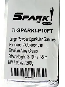 Ti Cold Spark Powder Bag 3-10 foot High