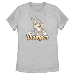 Women's Bambi Thumper Portrait T-Shirt