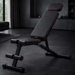 9 Positions Adjustable Weight Bench,Foldable Workout Bench Olympic Weight Bench for Home Gym Full Body Strength Training,Support up to 800Lbs