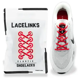LaceLinks High-Quality Round Elastic Shoelaces - Ideal for Dress, Sports, and Hiking Shoes for Superior Comfort and Style