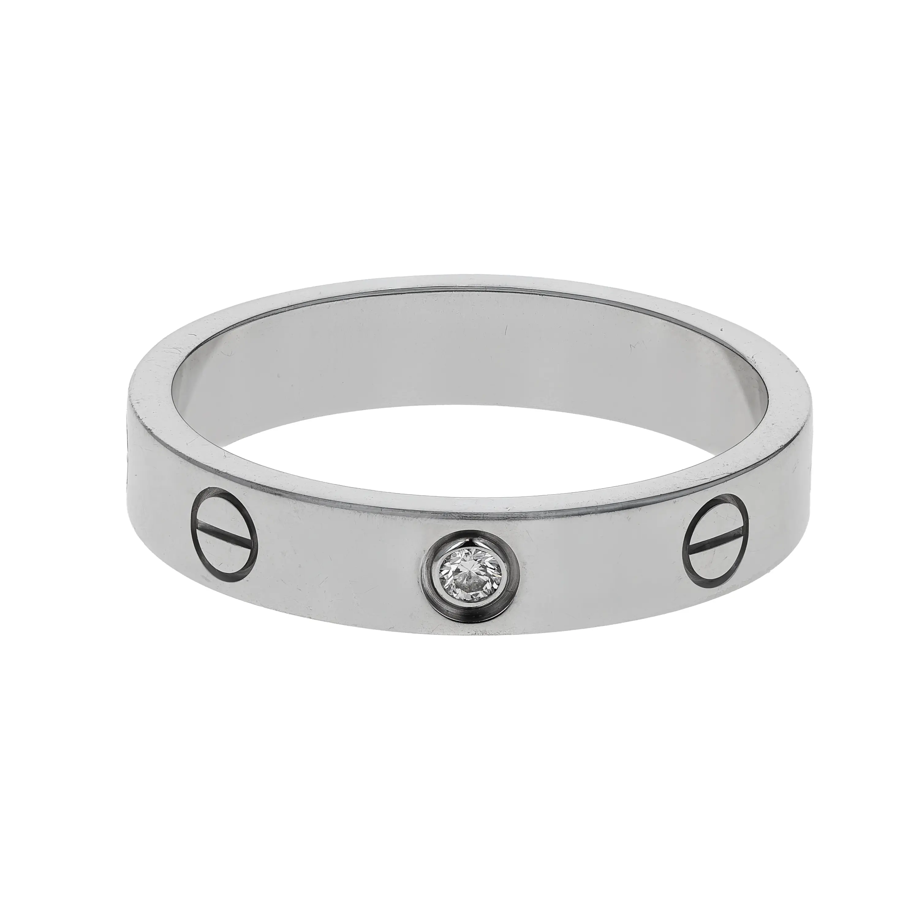 Pre-owned Cartier Love Ring Size 56