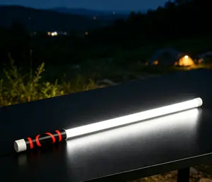 Generic Bendable Rechargeable 28 Inch LED Work Light with Bright Illumination and 7 Hour Runtime, Portable Handheld Lamp for Car Repair, Engine Bay, Garage, Camping and Off Roading, Practical Accessory for Father's Day and Christmas Gifting