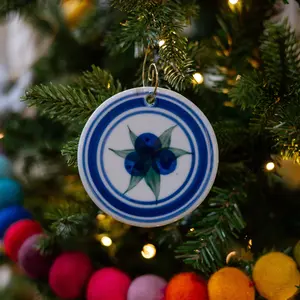 Blueberry Ornament