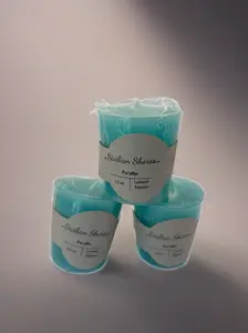 Handmade Votive Paraffin Candle Citronella Lemongrass Coffee Floral Citrus Woodsy Herbal Great Scent Throw Decor Fragrance