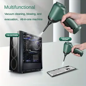 A Three In One Wireless Vacuum Cleaner With A High Power, Which Can Be Used For Suction, Air Extraction, And Blowing, Both In The Car And At Home.Extended Battery Life, Can Absorb Dust, Debris, Pet Hair, Air Extraction, And Dust Blowing, And Comes With Va