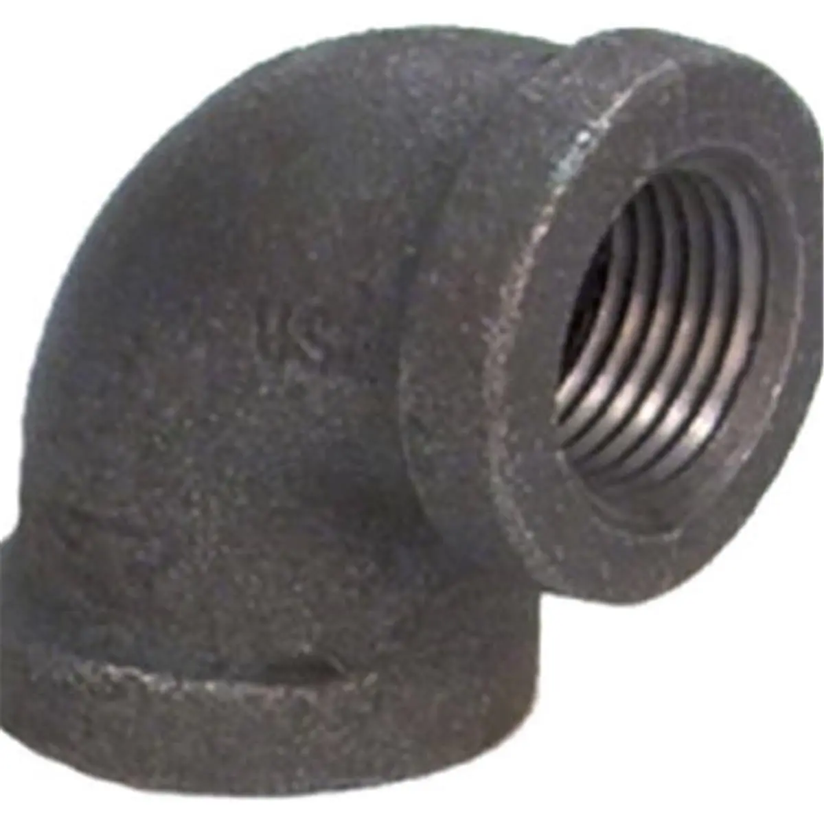 212 MAIN Malleable Iron NPT Threaded Pipe Reducing Elbow - 90-Degree, 1 in. x 0.75 in. Female Threaded, for Gas/Oil/Water (Anvil International 8700124707) - Sailing Water Sports Plumbing Accessory