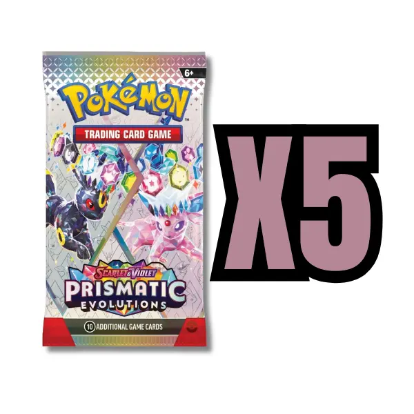 Prismatic Evolutions - 36 Pokemon Booster Packs - TikTok Shop