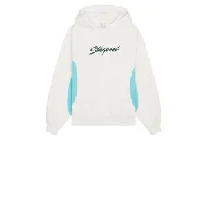 Stay Cool Turbo Hoodie in Gray & Blue