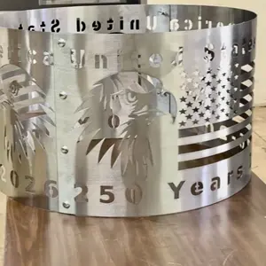 Fire Ring Heavy American Made 12 Gauge Steel