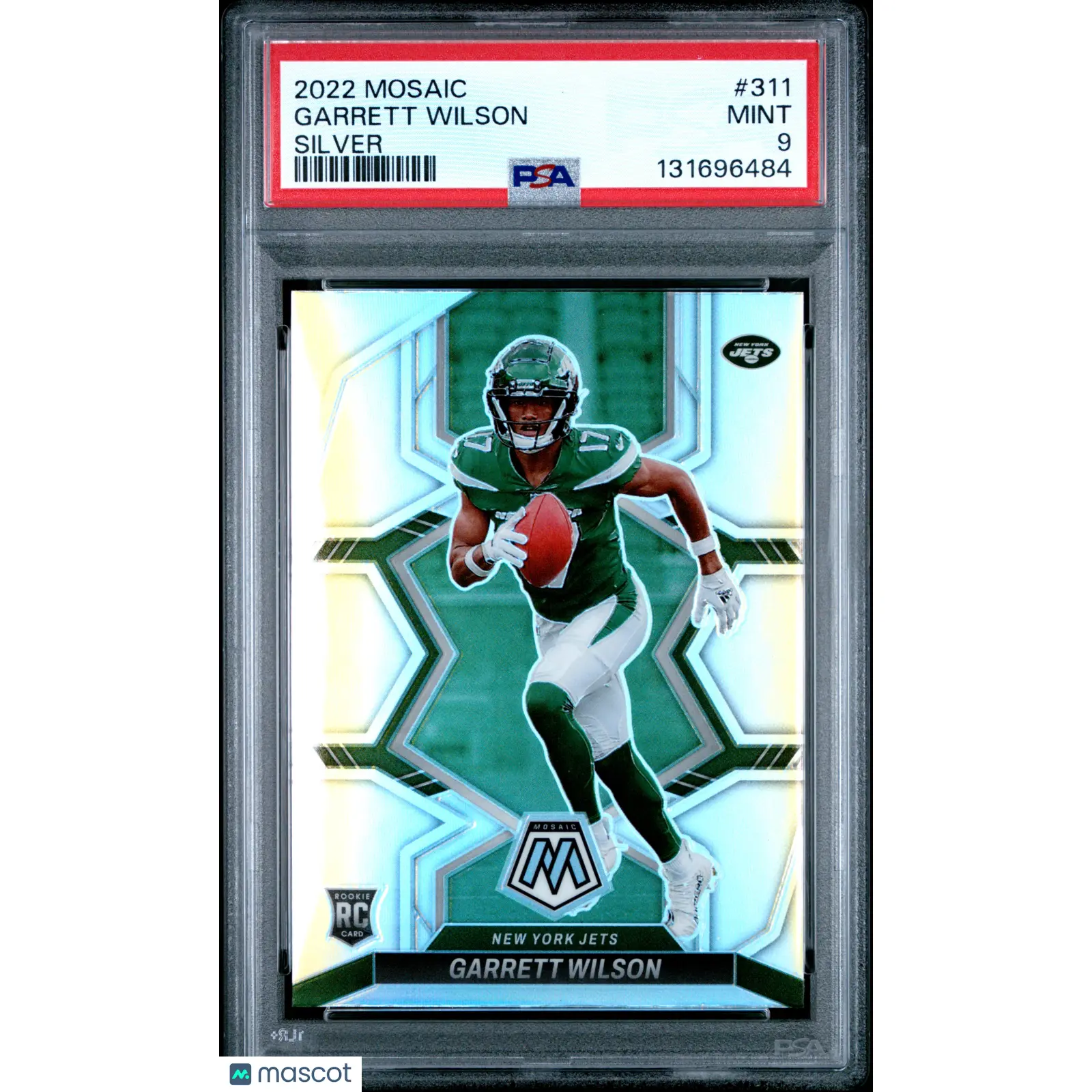 2022 Panini Mosaic Silver - GARRETT WILSON #311 - RC PSA 9