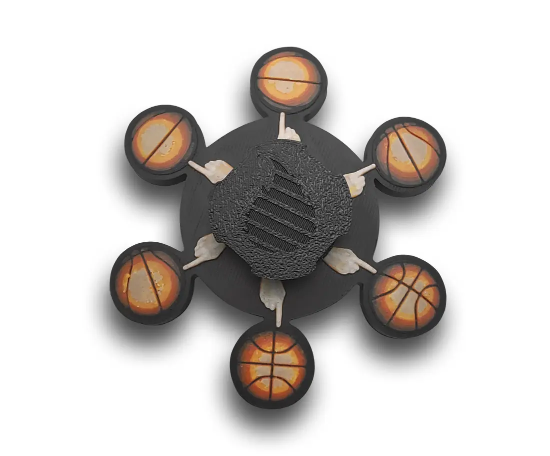 Classic Spinning Basketball Handheld Zoetrope — Please Read Product Details Before Ordering