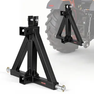 VEVOR 3 Point Trailer Hitch with 2" Receiver, 3 Pt Quick Hitch Attachment, Tractor Tow Drawbar Adapter, Compatible with Category 1, Kubota, Mahindra, Ford, Yanmar, John Deere, Massey Ferguson, Tractor