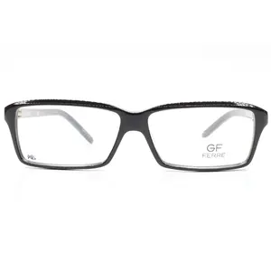 Gianfranco Ferre GFF214-01 B01 Black Acetate Designer Italy Eyeglasses