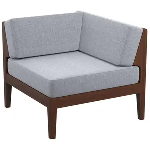 Linon Home Gables Outdoor Corner Chair With Cushions