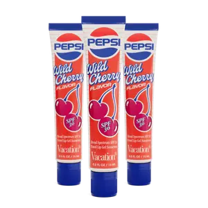 Vacation® x PEPSI® Wild Cherry Tinted Lip Gel SPF 30 0.5 fl oz (Pack of 3)