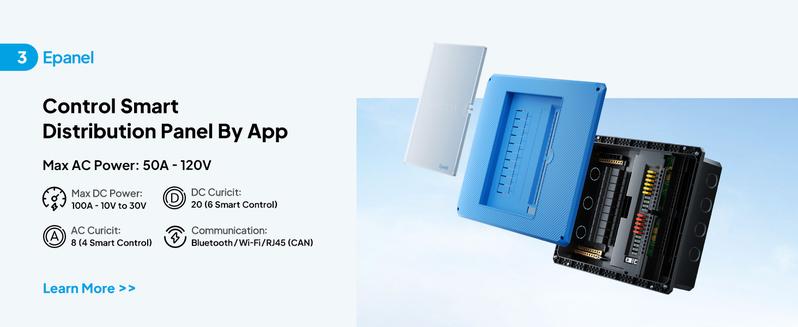 BLUETTI RV5 Power Hub, 5-in-1 Integrated System Including Inverter, MPPT Solar Charge Controller, DC-DC Converter, Alternator Charger and Circuit Protection, Easy Installation for RV, Boat, Off-Grid