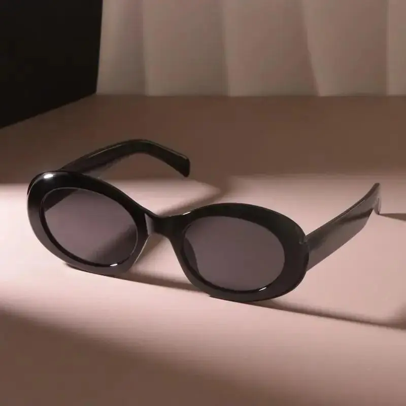 90s Vintage Oval Sunglasses Women Trendy Aesthetic Shades UV400 90s Vintage Oval Sunglasses Women Trendy Aesthetic Shades UV400