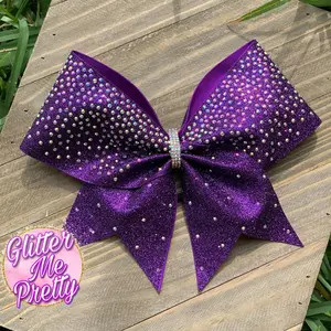 Cheer Bow Rhinestone Custom Team Bow