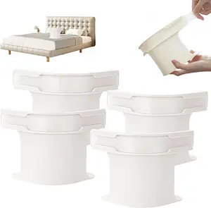 Lock Sheet Holders Set of 4 Heavy Duty Bed Sheet Holders with Fitted Sheet Straps Keep Sheets Firm & Tight Corner Fitted for All Mattress Sizes Bedsheet Clip Durable Bedding Accessories