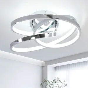 Modern Ceiling Light Fixture,Small Led Hallway Light Fixtures Ceiling Lamp,Creative Close to Ceiling Lighting for Hallway Bedroom Bathroom Balcony Stair Light Fixtures Ceiling Mount