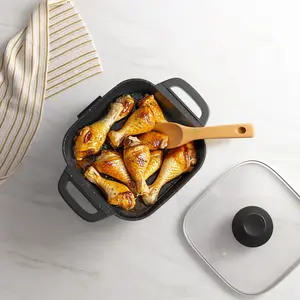 Piece Kitchen Electric Frying Pan, High-Quality Non Stick Coating, Easy Cleaning, Fast Heating, Suitable For Making Various Delicious Foods, Is A High-Quality Choice For The Kitchen.